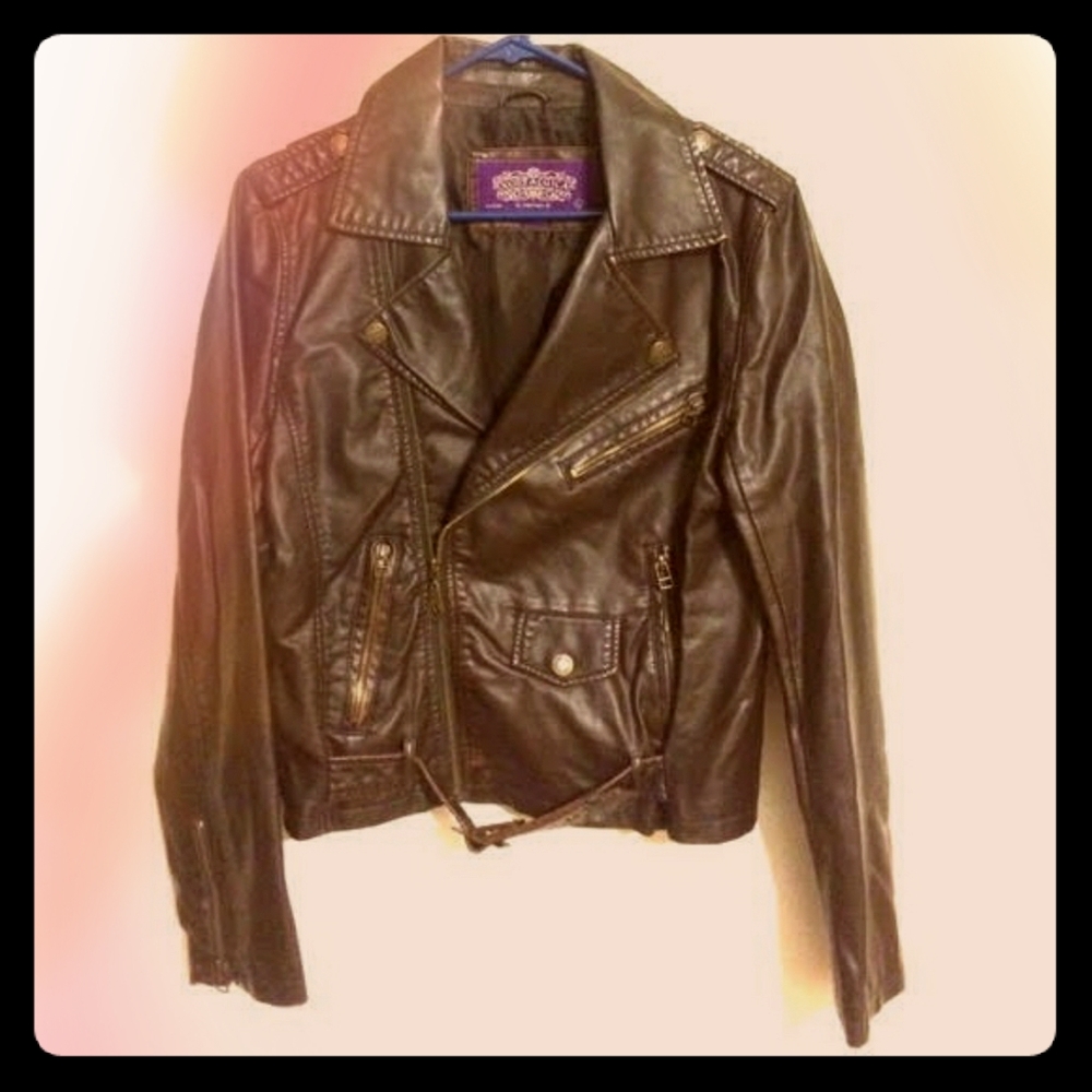 Nostalgia Chocolate Brown Steampunk Leather Jacket